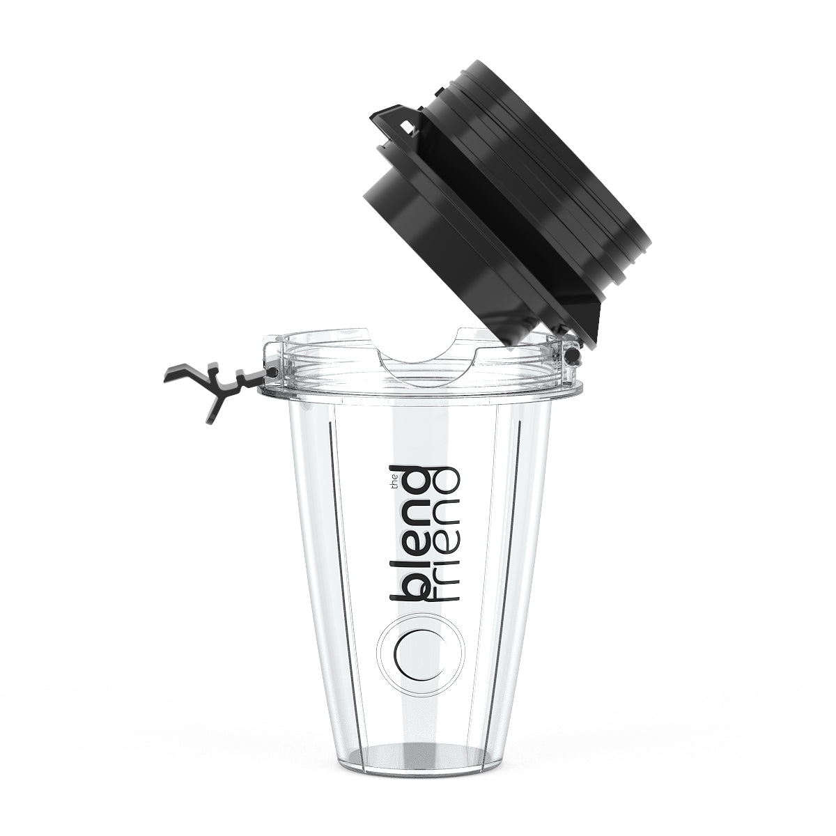 Disposable cup attachment for Ninja Blenders